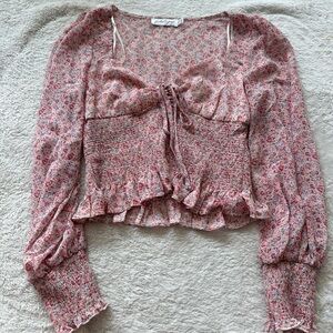 Petal & Pup Floral Pink Women's Top